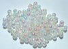 100 6mm Acrylic Crystal AB